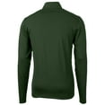 thumbnail image 3 of Men's Cutter & Buck  Green Notre Dame Fighting Irish Alumni Logo Virtue Eco Pique Recycled Quarter-Zip Pullover Top, 3 of 3