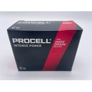 Duracell ProCell Intense 1.5V C, LR14 Cell Alkaline Battery - 12 Pack