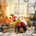 thumbnail image 4 of Adorno Navideño onlyliua para Escritorio Del Hogar Decoración Resina Papá Noel, 4 of 6