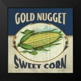 thumbnail image 2 of Marrott, Stephanie 15x15 Black Modern Framed Museum Art Print Titled - Corn Label, 2 of 5