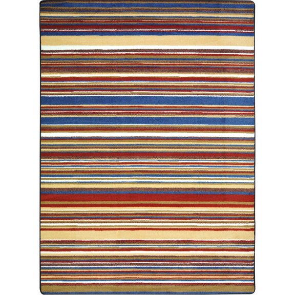 Joy Carpets Kid Essentials Latitude 5'4" x 7'8" Area Rug in Color Everest