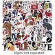 thumbnail image 1 of Football Sports Waterproof Stickers for Kids,50pcs Pack Aesthetic Sticker for Water Bottles Laptop iphone Notebooks Computer Skateboard Bicycle Helmet, 1 of 4