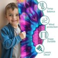 thumbnail image 3 of Blackout Kids Curtains,Colorful Tie Dye Mandala Pattern Childrens Insulated Curtains Set Of 2,Bedroom Essentials,Toddler Room Decor 52"x84", 3 of 5