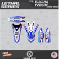 thumbnail image 4 of Kalair GFX Graphics Kit for Yamaha YZ250F (2010-2013) Lethal Series, 4 of 5