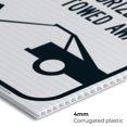 thumbnail image 5 of Assigned Parking Only Sign, 24x36 Corrugated Plastic, 5 of 7