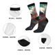 thumbnail image 5 of Balery Cute Flower Chihuahua Puppy Calcetas Largas con Estampado para Hombre y Mujer – Suaves y Transpirables, Talla Única (US 5-11), 5 of 6