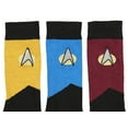 thumbnail image 2 of Star Trek The Next Generation Uniform Adult Crew Socks, 2 of 5