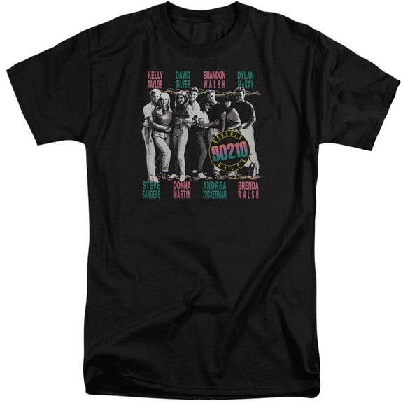 90210 We Got It Adult Tall T-Shirt Black