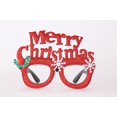 thumbnail image 1 of Adornos navideños, gafas navideñas, adornos para fiestas infantiles, productos navideños, monturas de gafas con asta de ciervo y muñeco de nieve, 1 of 4