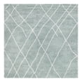 thumbnail image 5 of Unique Loom Soft Touch Shag Collection Area Rug - Dora (8' Square Sage Green/Ivory), 5 of 7