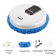 thumbnail image 1 of Aspiradora robot con funcionamiento silencioso, múltiples modos de limpieza para suelos duros y alfombras, carga automática, 1 of 5