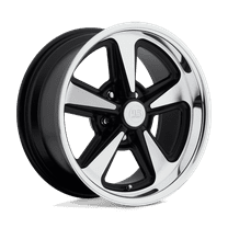 Us Mag U109 Bandit 18X9 5X120.65 8Et 72.56Cb Matte Black Machined Wheel