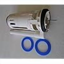 American Standard 7381206-400.0070A Single Flush Valve Replacement 9.5 inch Tall, 3.2 inch One Piece, with 2 Extra Silicone Seals by NuFlush