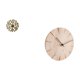thumbnail image 5 of Reloj de pared de metal, escultura colgante, escultura colgante, arte de pared, disco decorativo, estructura de madera maciza, hierro, adecuado para s, 5 of 8
