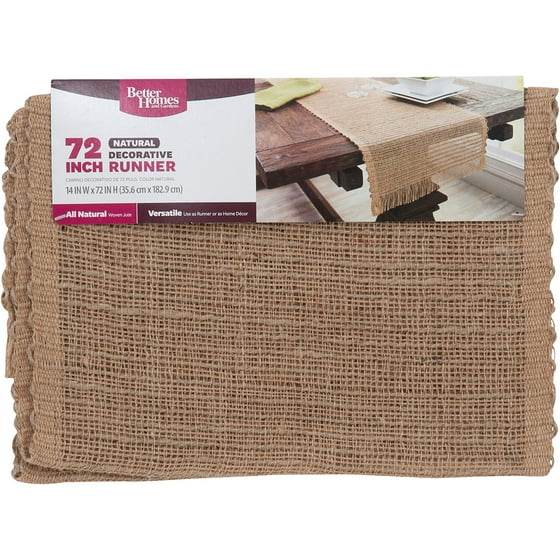 Better Homes and Gardens Table Runner, Natural