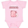 thumbnail image 3 of Inktastic Always Axolotl Questions Cute Curious Axolotl Boys or Girls Baby Bodysuit, 3 of 5