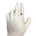 thumbnail image 4 of AoneJewelry 1.40 Carat Amethyst and Diamond Ring In 10K Solid Rose, White & Yellow Gold, 4 of 4