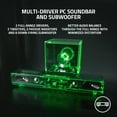 thumbnail image 2 of Razer Leviathan V2 Bluetooth Gaming Speaker Soundbar and Subwoofer with RGB Chroma, Black, 2 of 13