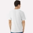 thumbnail image 4 of Gildan Light Cotton Short Sleeve T-Shirt, Modern Classic Fit Crewneck Tee for Men, White, XL, 4 of 5
