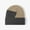 Dark-grey, variant on Y2k Beanie for Women Crochet Hats Demon Beanies Fuzzy Inside Hat Grunge Accessories Slouchy Warm Knitted Hats