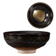 thumbnail image 1 of Horno transformado en taza de té, taza maestra de té de kung Fu esmaltada, taza de té pequeña de cerámica de 80 ml, sombrero y tazón de té, 1 of 5