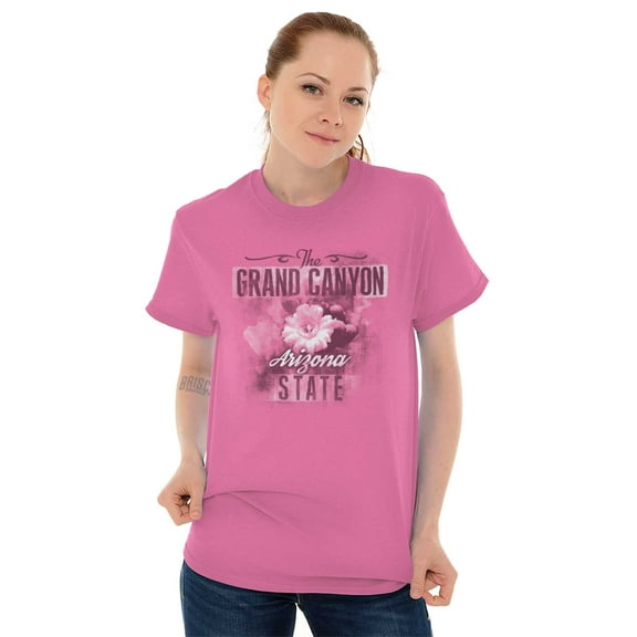 Arizona Cute State Flower Souvenir Women's Graphic T Shirt Tees Brisco Brands S