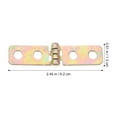 thumbnail image 2 of HINTRMENT 12Pcs Furniture Hinge High Grade Hinge for Tool Boxes, 2 of 5