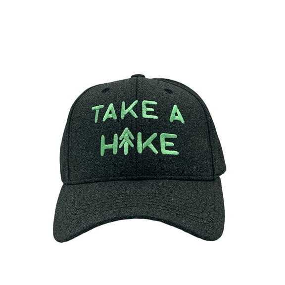 Take A Hike Hat Funny Nature Hiking Graphic Baseball Cap