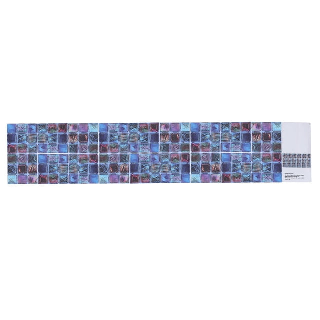 PVC Decorative Tile Stickers Peel and Stick Waterproof Wall Sticker for Kitchen Background