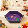 thumbnail image 5 of Hexagon Dice Rolling Tray Portable Storage Mat For Tabletop Gaming Role Playing Jewelry Display And Decorative Ceramics Plate, 5 of 5