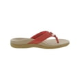 thumbnail image 2 of Vionic Womens Aloe Suede Flat Thong Sandals, 2 of 3