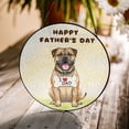 thumbnail image 3 of Cute Bullmastiff Loves Dad Happy Father's Day Stained Glass Suncatcher Dog Lover Window Hanging Sign Decor - 12008, 3 of 5