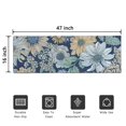 thumbnail image 5 of Pioneer Flower Floral Print Pattern Door Rugs,Washable Non Slip Door Mats Indoor,Decorative Door Mats,Entry Mat Indoor for Entrance,Bedroom,Kitchen,Bathroom,16"x47", 5 of 6