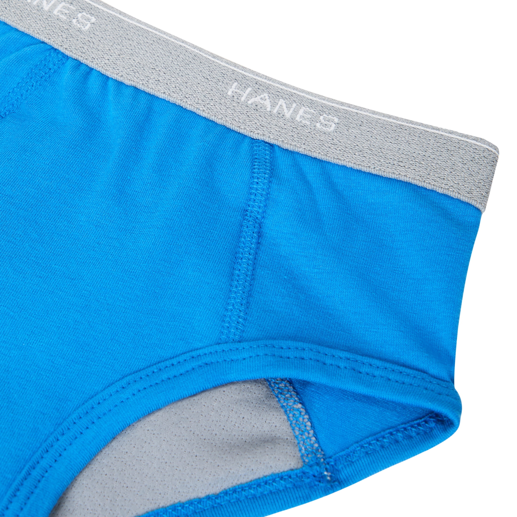 Hanes Infants/Toddlers Potty Trainer Briefs Underwear Pack, 6-Pack, Leak Protection Toddler Training Underwear