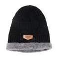 thumbnail image 2 of Baqcunre Knitted Bucket Hat, Contrast Men Warm Knitted Fleece Hats for Women Colors Fashion Winter ,, 2 of 2