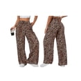 thumbnail image 3 of Women'S Wide Leg Pants with Pockets, Casual Trousers Sweatpants, 3 of 6