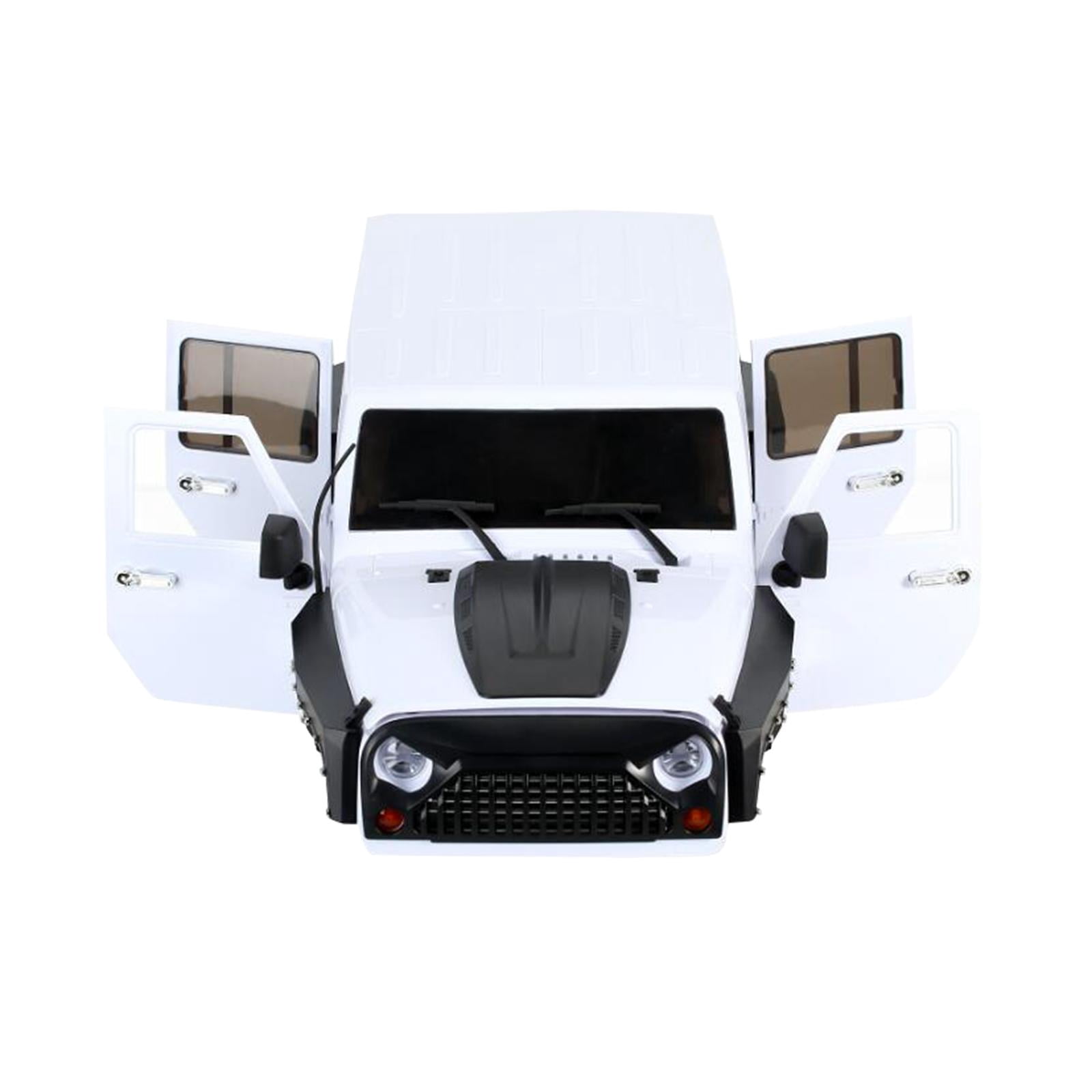 LeeQinersw 313mm Wheelbase Plastic Spare RC Car Body Shell Frame for SCX10 90046 1:10 Scale