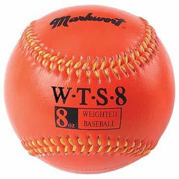 Markwort Synthetic 9-Inch Cover Weighted Baseball