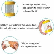 2pcs Boiled Egg Peeler Manually Boiled Egg Peeler, Egg Cracking Tool, Kitchen Gadgets Tools Egg Peeler