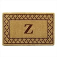 thumbnail image 1 of Nedia Home 02014un Tapis de Coco Robuste de 30 x 48 Po à la Frontière à Feuilles Persistantes Monogramme A, 1 of 1