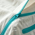 thumbnail image 4 of VBVC Men's UPF 50+ Lightweight Hooded Sun Protection Jacket with Zip Pockets,Windbreaker Hiking Travel Full-Zip Coat For Men,Mint Green,S-3XL, 4 of 6