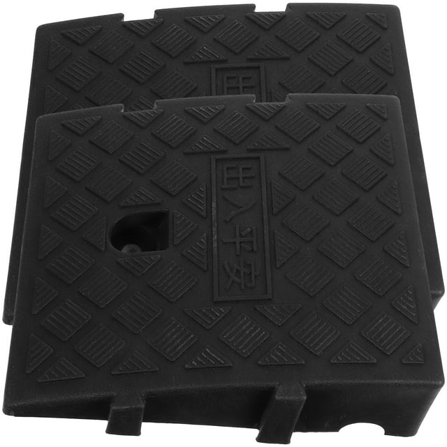 2 piezas de rampa de rampa de 2 piezas Rampa de rampa pesada Entrenado de servicio pesado Rampa de ruedas Rampa de silla de ruedas Rampa para vehículos