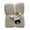 Warm Brownie, variant on Mainstays Super Soft Cotton Waffle Bed Blanket, Grey Stone, Full/Queen Size