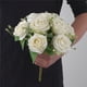 thumbnail image 2 of Bewildely 9 cabezas de rosas, flores artificiales, ramo de boda, flor de seda, fiesta de boda, decoración de otoño, regalo del Día de San Flores artificiales, 2 of 6