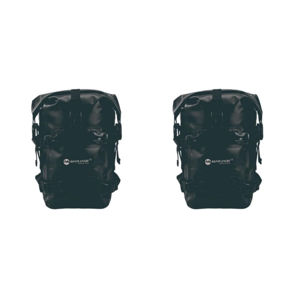 Yuarrent de moda para bicicleta de un hombro para andar en motocicleta y llevar varias correas para arreglar el negro 8L negro 8L 2Conjunto
