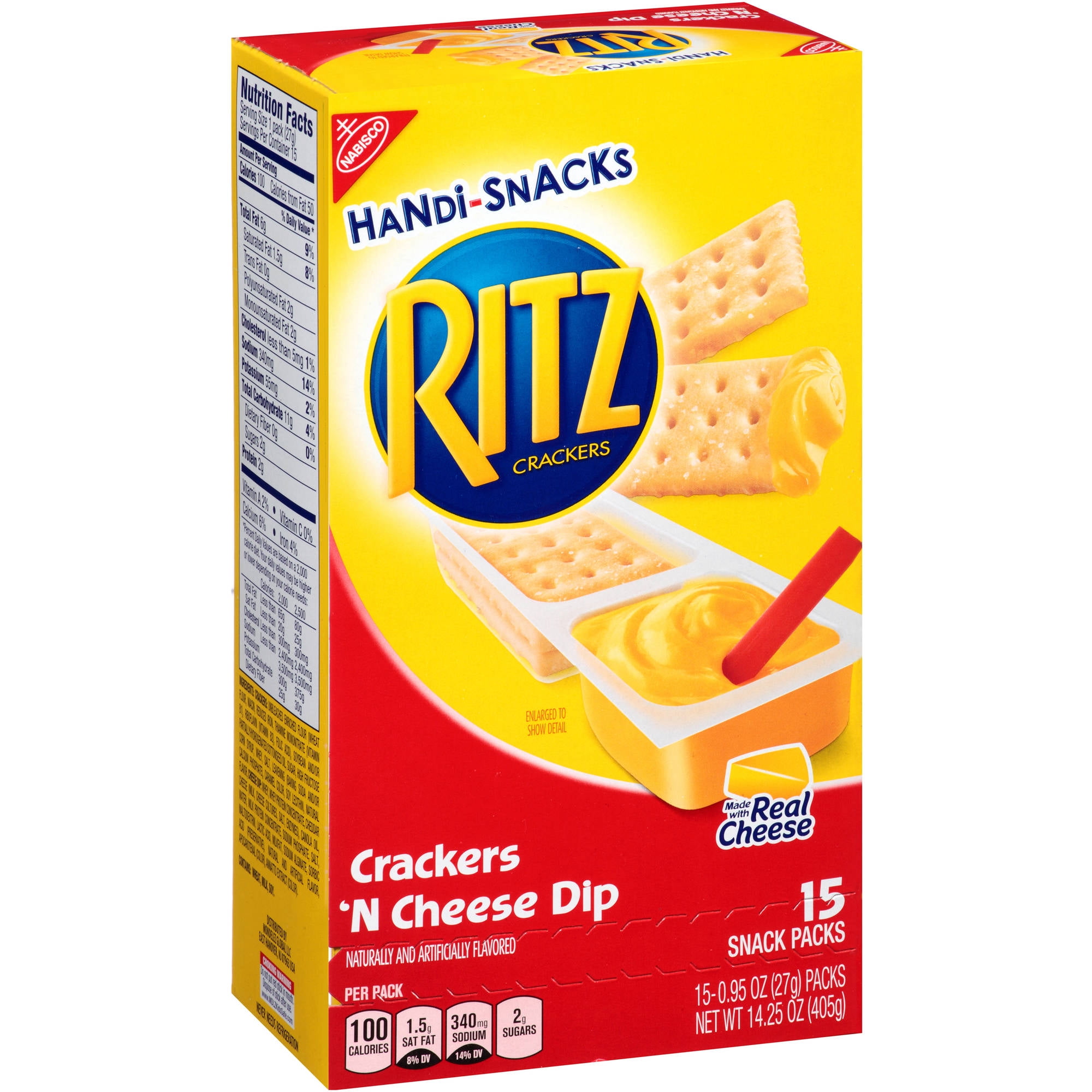 Cheez-It Cheddar Jack Baked Snack Crackers, 12.4 oz - Walmart.com