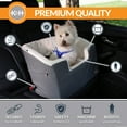 thumbnail image 3 of K&H Pet Products Bucket Booster Dog Car Seat Knockdown Gray/Cream Large, 3 of 10