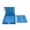 Blue, variant on Sticky Note Stencil Holder,Post It Dispenser,Creative Post It Note Organizer With Templates, Desktop Memo Pad Dispenser For To Do Lists, Daily Planning, Office Desk Accessories, Study Supplies