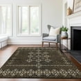 thumbnail image 6 of Addison Rugs Mayfield Washable Transitional Tribal, Boho Brown Rectangle Rug, 10' x 14', 6 of 6