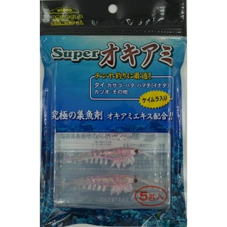 Okiami Shrimp L - Pink Glitter (#87)